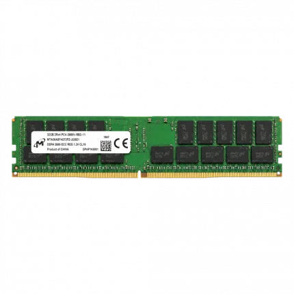 Оперативная память серверная 32GB DDR4 ECC REG MICRON 2666 MHz 2Rx4 RDIMM OEM