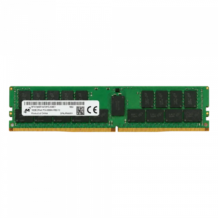 Оперативная память серверная 16GB DDR4 ECC REG MICRON 2666V 2666 MHz 2Rx4 OEM