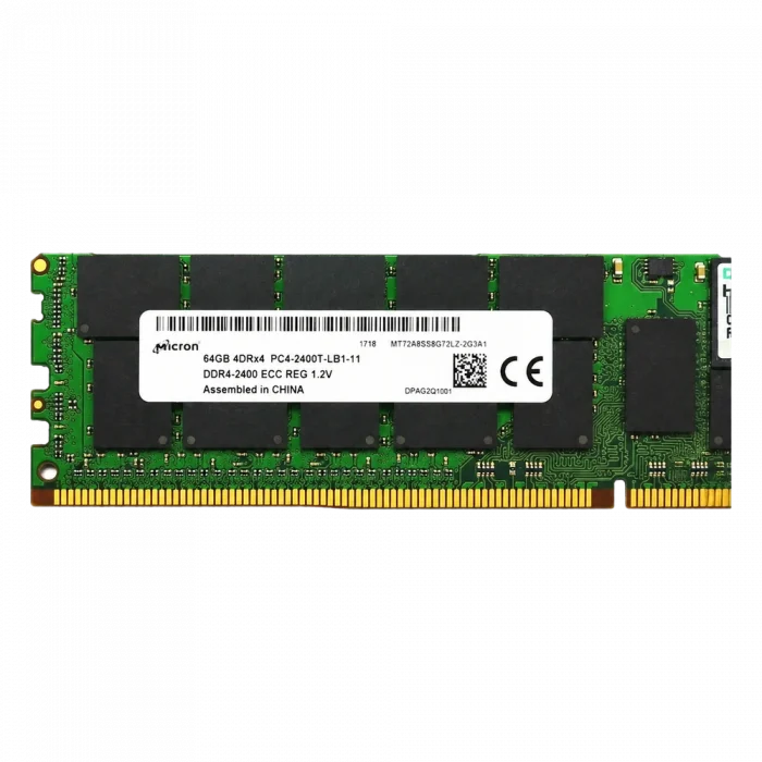 Оперативная память серверная 64GB DDR4 ECC REG MICRON 2400T 2400 MHz 4Rx4 HP OEM