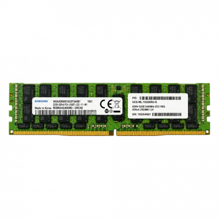 Оперативная память серверная 32GB DDR4 ECC REG SAMSUNG 2400 MHz 4DRx4 LRDIMM OEM