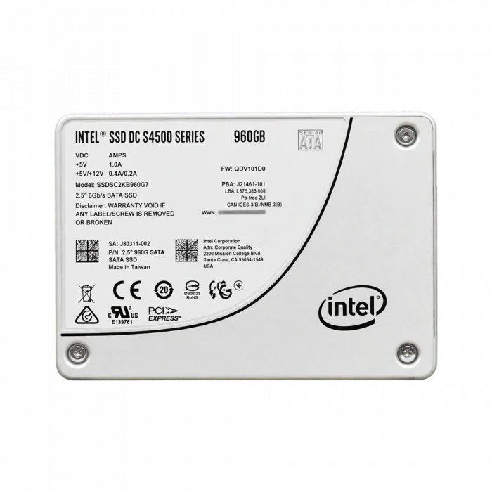 SSD INTEL DC S4500 960GB SATA 99%
