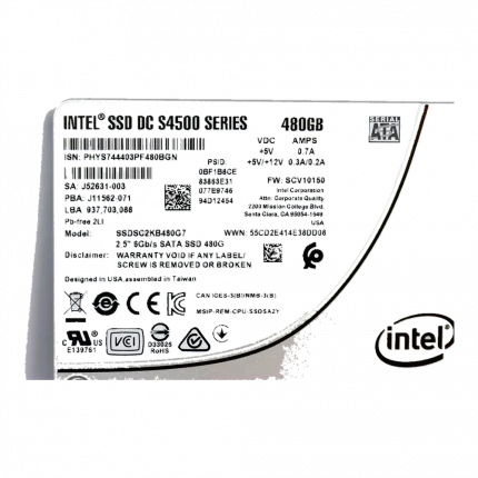 SSD INTEL DC S4500 480GB SATA 99%