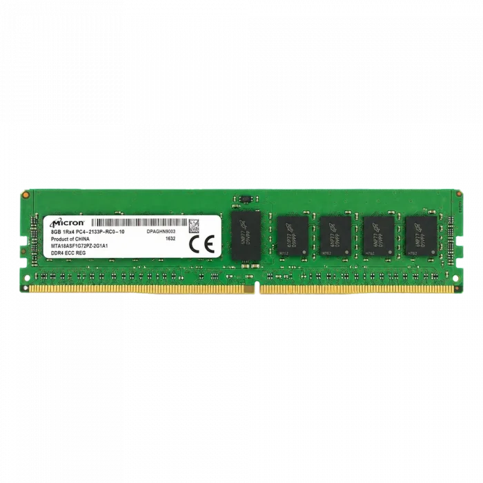 Оперативная память серверная 8GB DDR4 ECC REG MICRON 2133P 2133 MHz 1Rx4 OEM