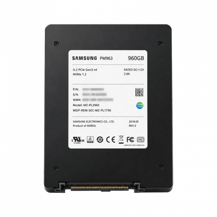SSD U.2 960GB Samsung PM963 новый