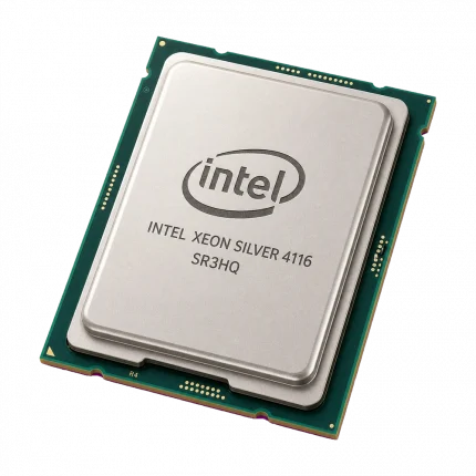 Процессор Intel Xeon Silver 4116 — фото товара на прозрачном фоне