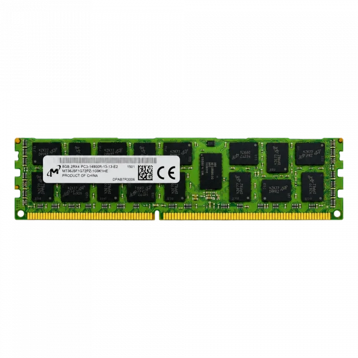 Оперативная память серверная 8GB DDR3 ECC REG MICRON 14900R 1866 MHz 2Rx4 OEM