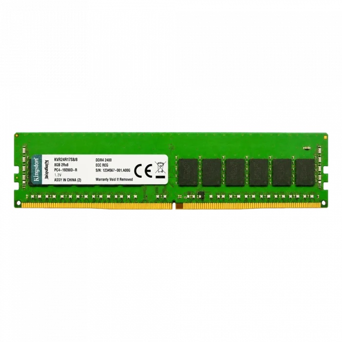 Оперативная память серверная 8GB DDR4 ECC REG KINGSTON 2400 MHz 2Rx8 RDIMM OEM