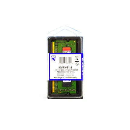Оперативная память KingSton DDR3 1600MHz 8 GB SODIMM Kingston 8GB DDR3 1600MHz