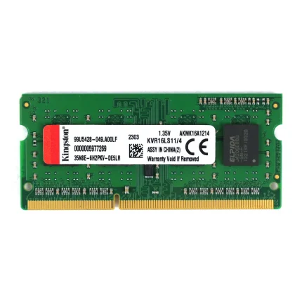 Оперативная память KingSton DDR3L 1600MHz 4 GB SODIMM Kingston 4GB DDR3 1600MHz